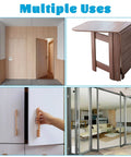 Twelve Pack Hidden Hinges For Cabinet Doors Stainless Steel Durable Hidden Hinges One And Three Quarters Inch 180 Degree Invisible Hinge Cross Concealed Hinges For Cabinets Folding Doors And Cupboards used in various door and cabinet settings, including foldable table, cabinet door, and folding patio doors.