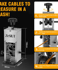Heavy Duty Wire Stripper Machine With Hand Crank Or Drill Power Strips 0.12 To 1.18 Inch Copper Wire And 3 To 30 Mm Scrap Cables DIY Cable Tool