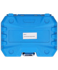 Blue carrying case for 12 Piece Car Spline Bit Set Master Kit with compact design for auto maintenance repair and easy storage.
