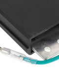 Indy Golf Cart Voltage Regulator Rectifier Replacement - Black housing and wiring detail for easy install.