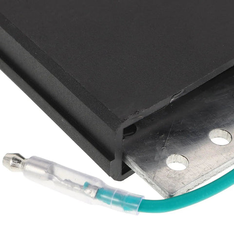 Indy Golf Cart Voltage Regulator Rectifier Replacement - Black housing and wiring detail for easy install.