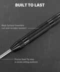 Heavy Duty Automatic Center Punch Featuring Adjustable Spring Tension And Anti Slip Knurled Grip for precise drilling marks.