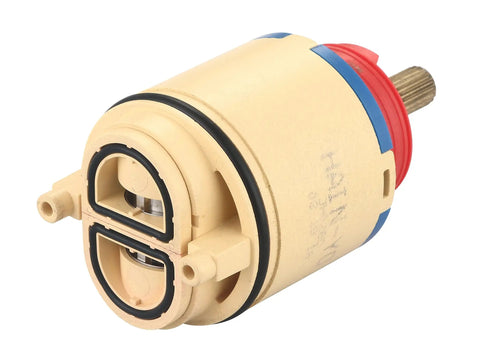 Pressure Balance Ceramic Disc Cartridge For Tub And Shower Valves With Stainless Steel Spool To Keep Water Temperature Safe Within 3.6 