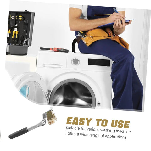 Rock Solid Automatic Door Control Locking Mechanism Fits Dryer Covers Heavy Duty Self Locking Switch No Sweat Universal Washer Safety Latch Top Shelf Everyday Use