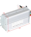36V 500W Brushless Motor Controller For Electric Bicycles And Scooters Square Wave Speed Controller Two Mode Replacement Durable Aluminum Alloy