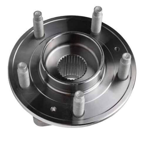 Front Wheel Bearing Hubs 2-Piece Set With 5-Lug Fit For Chevy Malibu 20-22 Equinox 18-24 Trailblazer 21-22 GMC Terrain 18-24