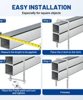 Installation steps of Beefy Heavy Duty Square U Bolts Kit With Frame Plates And Nuts Three Eighths Inch Diameter By Three Inch Wide By Seven Inch Long Stainless Steel U Clamp Bolts For Cars Trailers Ski Boats Tubes And Sailboats