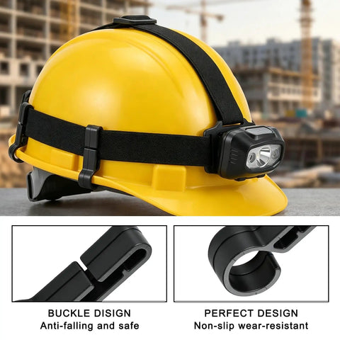 40 Pack Hard Hat Clips For Headlamps Secure Helmet Attachment For Cap Style Hard Hats Prevent Headlamp Slipping