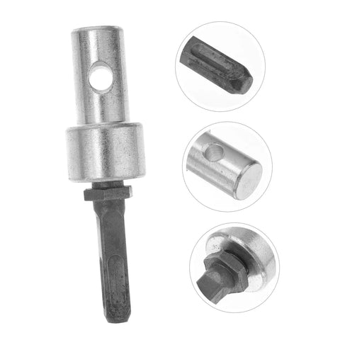 Drill Bit Adapter for Power Drill Durable Earth Auger Converter for Easy Operation Extends Reach into Tight Spots Compatible with Impact Drivers and Electric Drills Garden Tool Accessory for Quick Augering