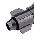 Close-up of the Smart Loc Universal Swivel Drip Irrigation Adapter For 1/2, 5/8, And 0.710 Inch Tubing, 3/4 Inch MHT Faucet Connection