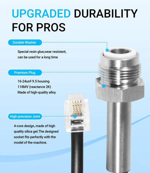 Airless Sprayer Pressure Transducer 704492 Compatible With Impact 400 440 540 640 740 840 1140 TT Sprayers Pressure Sensor