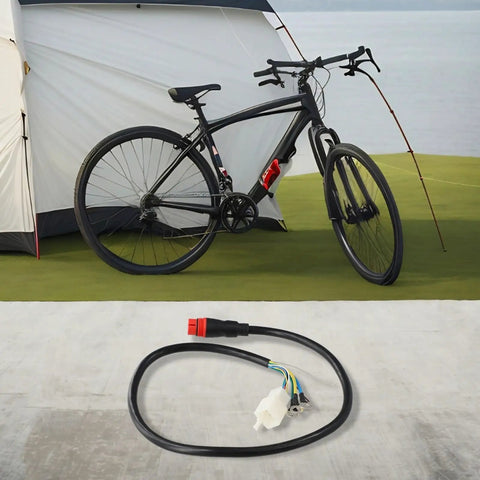 11 Pin E Bike Extension Conversion Cable 1121AM For Bafang 750W 1000W Hub Motor Female Connector Replacement Wire 68cm Long Metal PVC Electric Bicycle Component