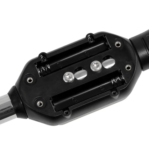 60 Nm Handheld Digital Torque Meter For Precise Torque Testing With Real Time And Peak Modes Measures From 0.01 To 60 Nm With About 2 Percent Accuracy Includes LED And Acoustic Alerts And Internal Memory Storage. battery compartment