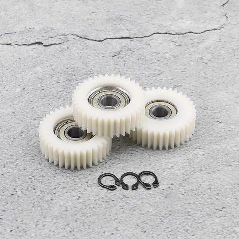 3 Pack 36 Teeth E Bike Wheel Hub Motor Planetary Gears With Bearing Compatible With Bafang Hub Motors 38mm Diameter Beefy Nylon Gear
