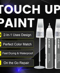 Tesla Model Y Rim Touch Up Paint Kit For 20 Inch Induction And 19 Inch Crossflow Wheels, 2 In 1 Scratches Repair With Pen Tip And Brush