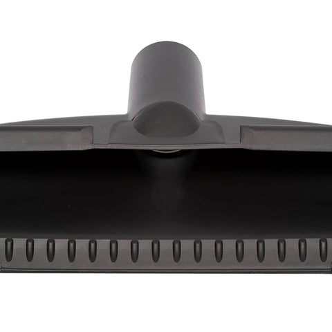 Close-up of Pro Grade 10 Inch Wet Dry Vacuum Nozzle For 1.25 Inch Hoses, durable polypropylene attachment for floor cleaning