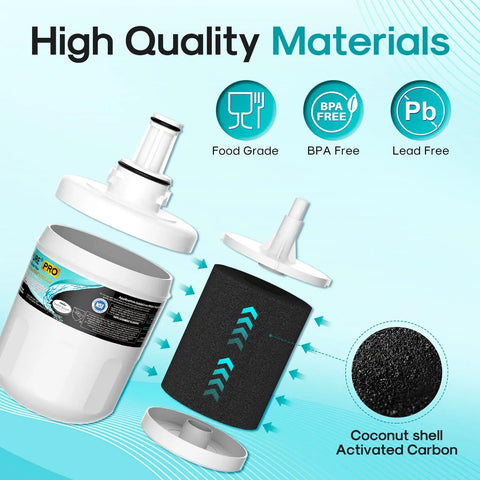 Get Fresh Clean Water Every Time With These Awesome NSF Certified Fridge Water Filter Replacements Perfect Fit For Samsung DA29-00003A.