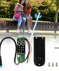 Max G30 Electric Scooter Digital Dashboard Display Module With Bluetooth Display Panel Cover Kit shown with tools on bench