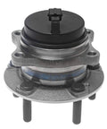 Close-up of Rear Wheel Bearing And Hub Assembly For 2007-2018 Hyundai Santa Fe, 2013-2019 Santa Fe XL, with 5 stud hub and ABS feature
