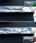 Comparison of semi-rigid vs soft borescope cables for Borescope Camera with Light for Home and Auto Inspections.