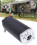 Haofy RV leveling system hydraulic pump motor for Lippert auto-leveling slides, front view