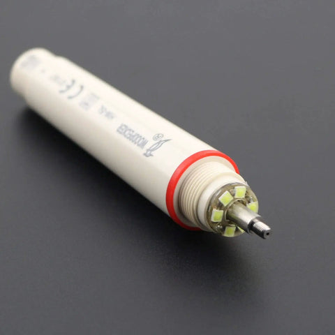 Detachable LED Hand Tool HW-5L with Ultra Bright Wide View Light showing LED bulb, pro-grade plastic, autoclave to 135 C.