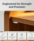 60 Pack 7Mm Spoon Shape Shelf Peg Pins For Heavy Duty Closet Cabinets Nickel Plated Shelf Supports installation view