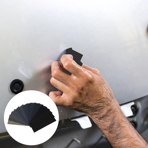 Dope 45 Sheet Wet Dry Sandpaper Set Ranging 120 To 5000 Grit For Smoother Wood Furniture And Polishing Autos With No Flaking Particles, hand polishing auto surface.