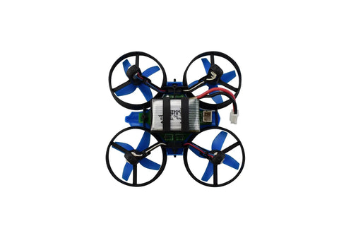 Six Pack 3.7V 220mAh Drone Batteries And Six In One Balance Charger For E010 E010C E011 E011C E013 GoolRC T36 NH010 F36 H36 HS210 SANROCK GD65A ATOYX AT66 Four Axis RC Drones top view drone with battery installed