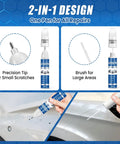 Ford Compatible White Touch Up Paint For F 150 Explorer And Escape 2 In 1 Scratch Repair Pen Color Accurate Oxford White YZ Z1 M6887