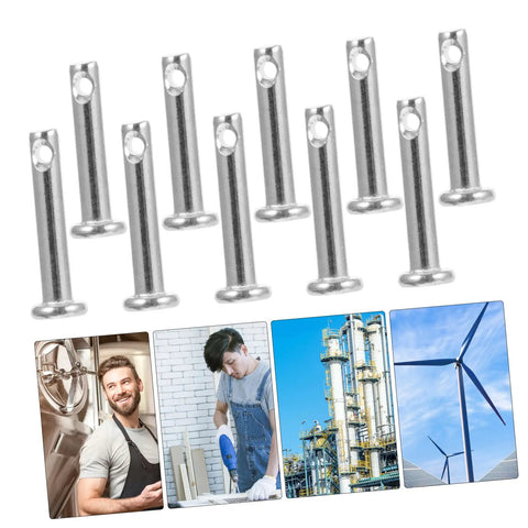 20 Piece Stainless Steel Clevis Pin Kit With Single Hole for machinery and furniture installation