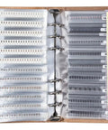 SMD 0805 Components Assortment Kit In An SMT Book With 5435 Pieces Including Resistors Capacitors Transistors Diodes And ICs