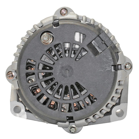 Rear view of Remanufactured Alternator With High Quality Bearings And Double Lip Seals For Low Friction And Quiet Operation