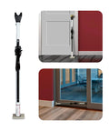 Beefy Heavy Duty Door Jammer Security Bar Withstand Up To 2560 Lbs, Solid Steel Construction, Powder Coated Finish, No Plastic Parts