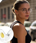 Top Shelf Nose Pads Replacement For Sunglasses And Glasses Comes With Gold And Silver Pair Ultra Snug Antislip Bridge Pad to enhance eyewear comfort.