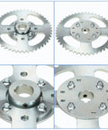 Beefy 8 Hole 48 Tooth Chain Sprocket Hub for Predator 212cc 196cc Go Kart Mini Bike with 1 Inch Bore and One Quarter Inch Keyway Heavy Duty Steel 420 Sprocket Replacement