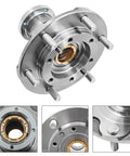 Front Wheel Bearing And Hub Assembly Kit For Toyota Tacoma 1995 2004 4WD With 2.4L 2.7L And 3.4L Engines Replacement visible in detail.