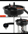 Top view of Straight Up Plug And Play Electric Fuel Pump Module Assembly Drop In Fix For Jeep Grand Cherokee 1995 with wiring.