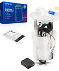 Slick Bolt On Electric Fuel Pump Assembly With Gas Sending Unit For 07 To 12 Nissan Altima And 09 To 14 Maxima No Fuss Heavy Duty Turnkey Swap, showing assembly with wiring and accessories.