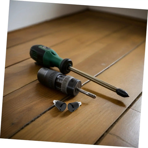 Top Shelf 4 Pack Spring Plunger Pins Metal Universal Fit For Industrial Machine Tools With Smooth Ball End Action And Secure Locking For Tricky Mechanical Assembly Jobs That Hit The Spot Perfectly with screwdrivers on wooden floor.
