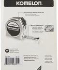 Workhorse High Visibility Pro Tape Measure With Inch And Engineer Scales 33 Feet Long 1 Inch Wide Chrome Case packaging