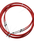 2 Pack 16Ft Marine Throttle Shift Remote Control Box Cable Red For Yamaha Honda Suzuki Nissan Tohatsu Chrysler Outboards 5 Meter 197 Inch 3300 33C Type Boat Steering System