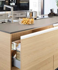 Concealed Cupboard Handles G Type Kitchen Pulls For Cabinets And Wardrobes In White Aluminum Low Profile Drawer Installation