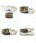 Metatarsal Guard For Safety Footwear, Built Tough Polycarbonate Shield For Metatarsal Protection on white sneaker