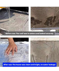 Heavy Duty Asphalt Roof Shingle Repair Tape With Thick Aluminum Foil Backing applied to cure leaks on a roof surface.