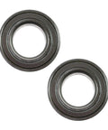 Driver And Passenger Side Wheel Bearing Kit For 2002 To 2007 Mitsubishi Lancer, 2000 To 2002 Mirage, 2002 To 2006 Nissan Sentra, 2000 To 2006 Suzuki XL7, Direct Fit Replacement, OE Quality, Bolt On, Two Bearing Set
