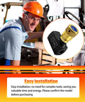 Worker with Heavy Duty Hydraulic Flow Control Needle Valve for Single Direction Shutoff, 5000 PSI, Carbon Steel, NPT Ports