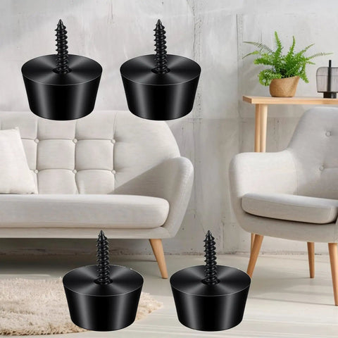 Heavy Duty Rubber Feet Speaker Isolation Pads Enhance Audio With Carbon Steel Screws To Block Scratches And Vibration On Subwoofers Guitar Amps And Furniture These 12 Black Rubber Blocks Deliver Gnarly Grip And Top Shelf Protection.
