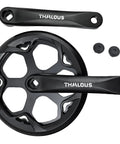 Universal Square Crankset For Mountain Bikes, 6 7 8 Speed, 48T 52T Chainrings, 170mm Crank Arm, Beefed-Up Forged Aluminum 6061 T6