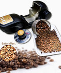 Top Notch Electric Coffee Roaster Rocking A Heavy Duty Stainless Steel Drum With Slick One Knob Control For Light To Dark Roasts And Serving Straight Up Fresh Cup Bliss Daily with roasted coffee beans